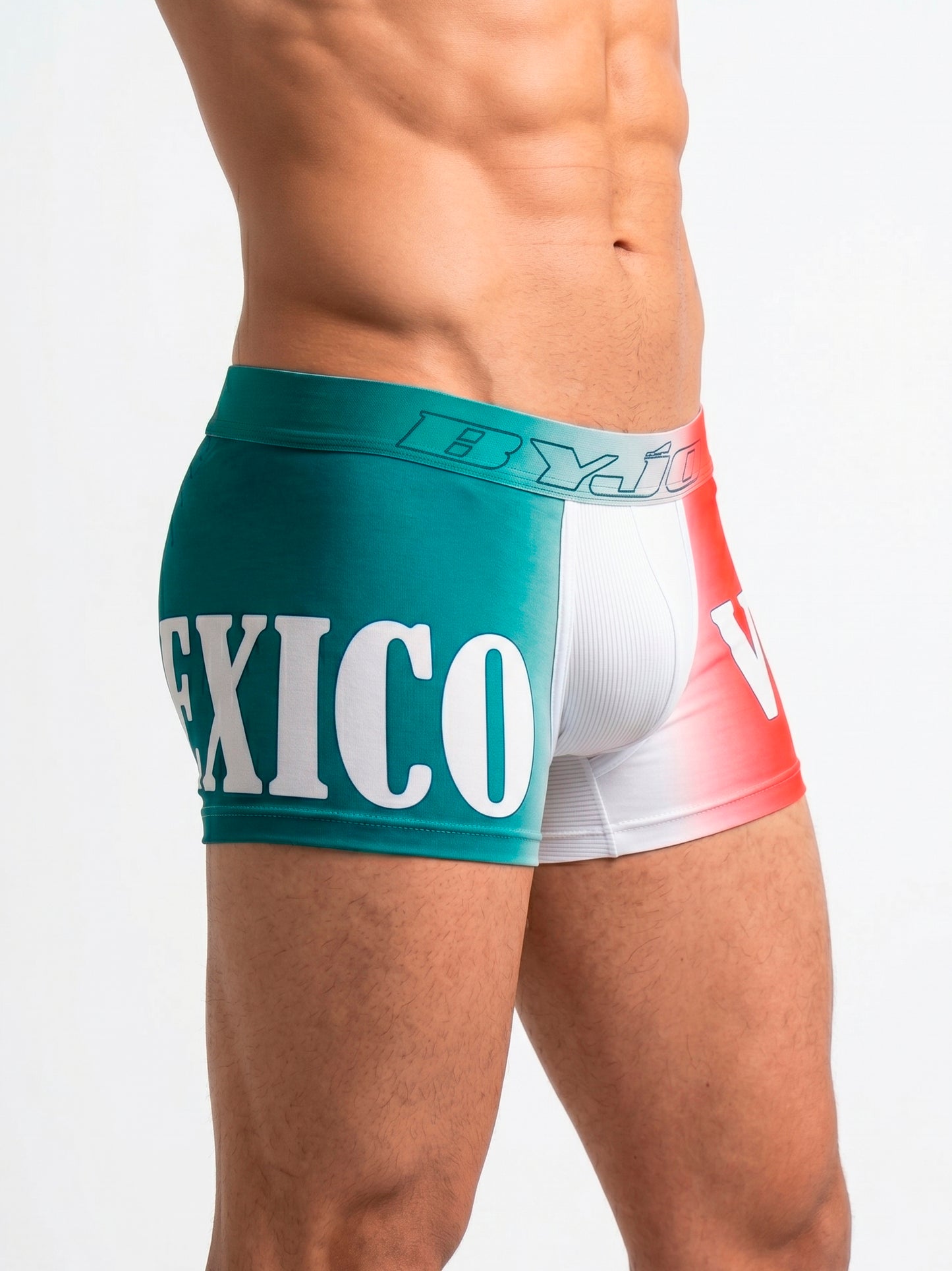 Men's Boxer Briefs MEXICO — The El Tri Edition | Soccer Flag Print 2026 | Byjouduha